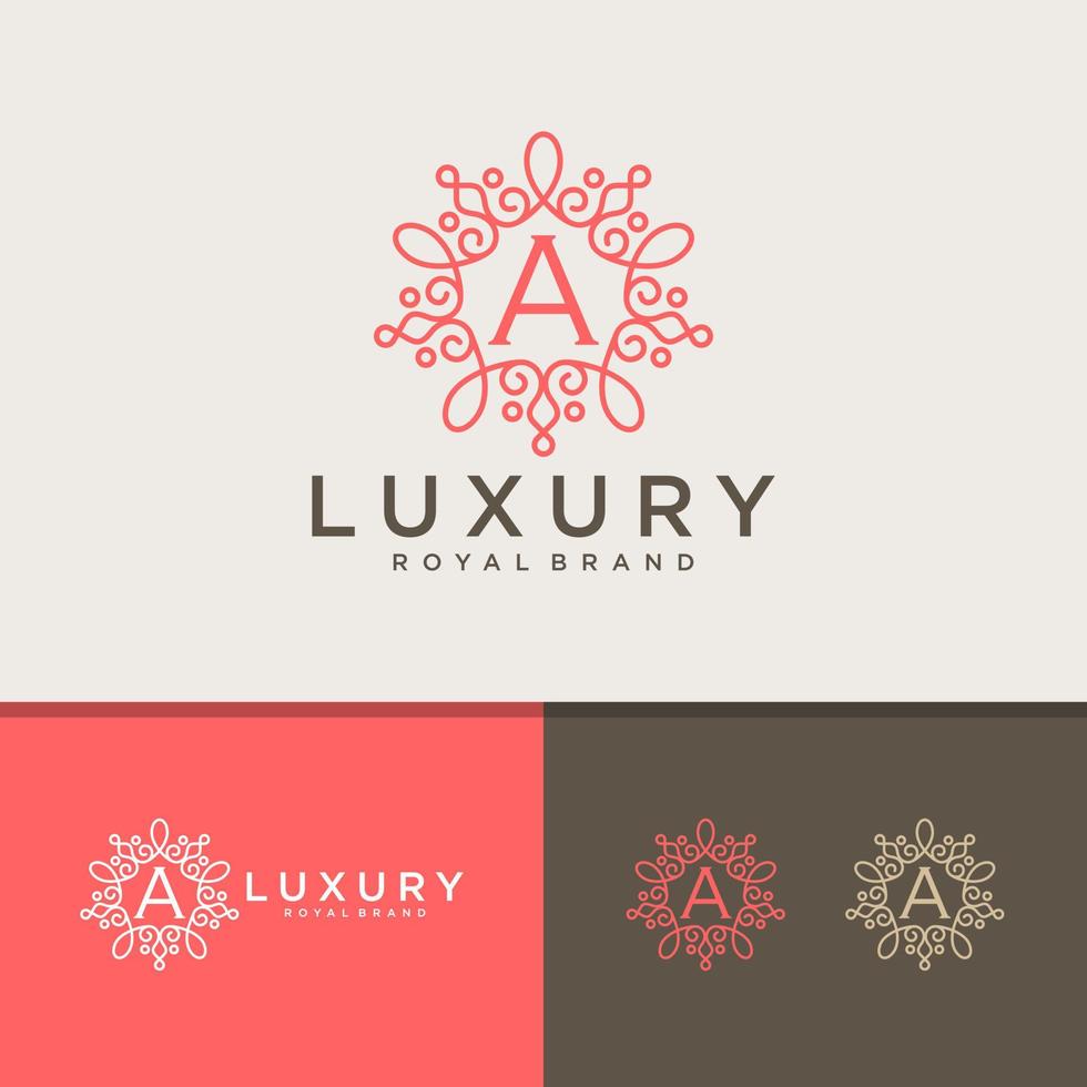 gouden luxe logo vector ontwerpsjabloon