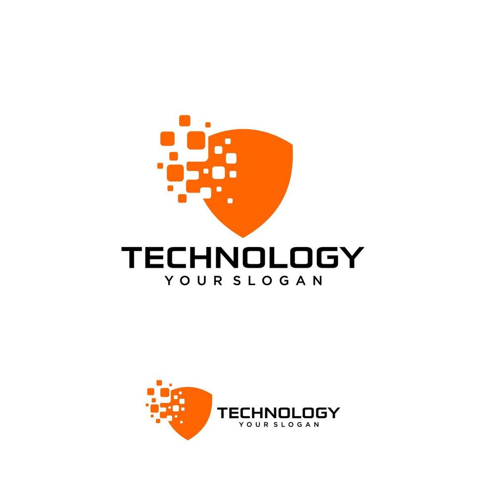 schild technologie logo pictogram voorraad vector