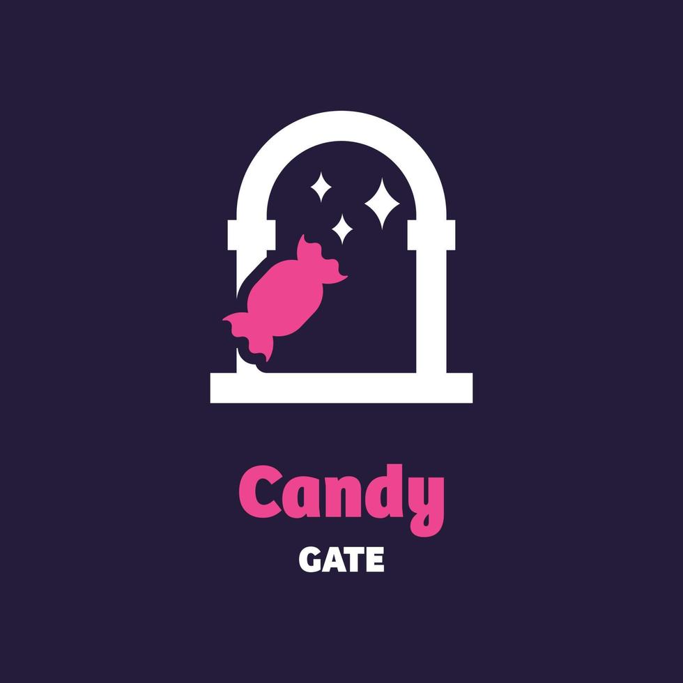 candy gate-logo vector