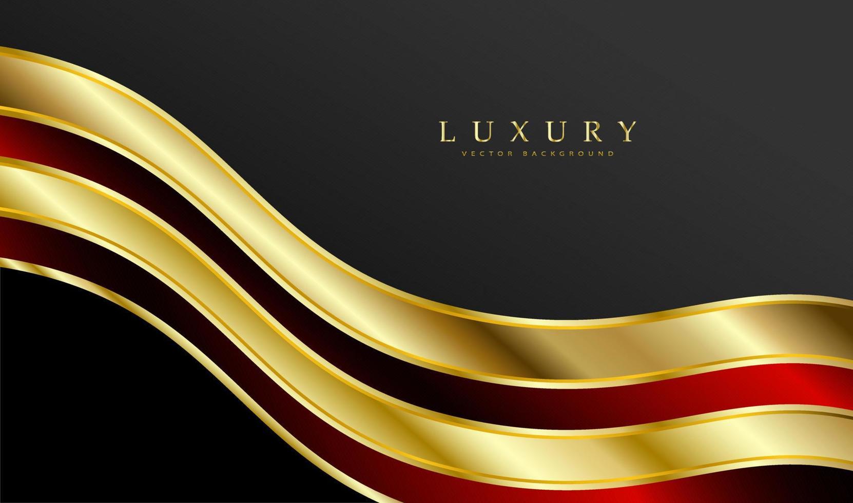 luxe met gouden vector