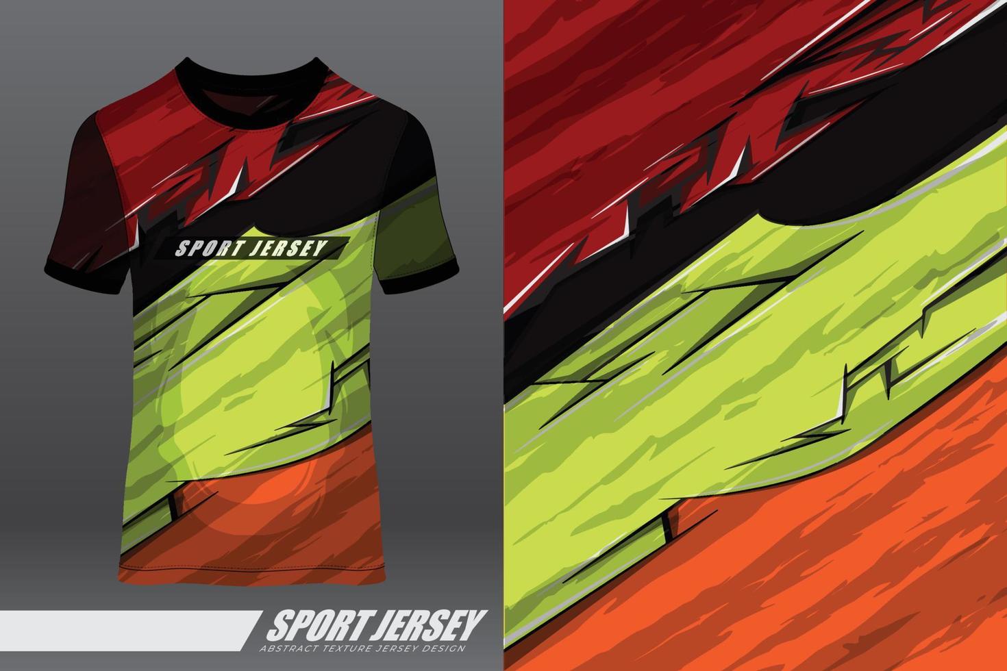 tshirt sportontwerp voor racen, jersey, fietsen, voetbal, gaming, motorcross vector