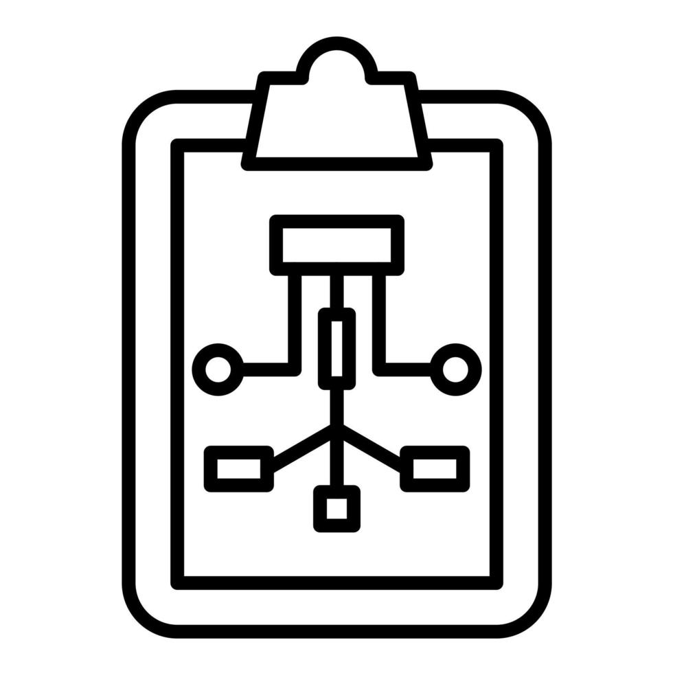 pictogram werkstroomlijn vector