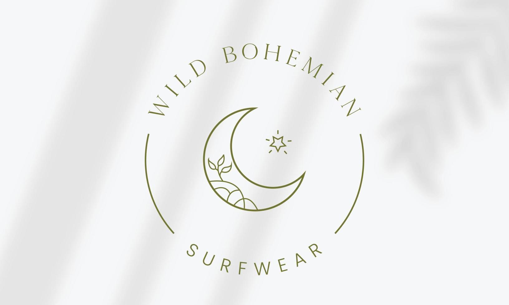 botanische bloemen element hand getekende logo met wilde bloemen en bladeren. logo voor spa en schoonheidssalon, boetiek, biologische winkel, bruiloft, floral designer, interieur, fotografie, cosmetica. vector