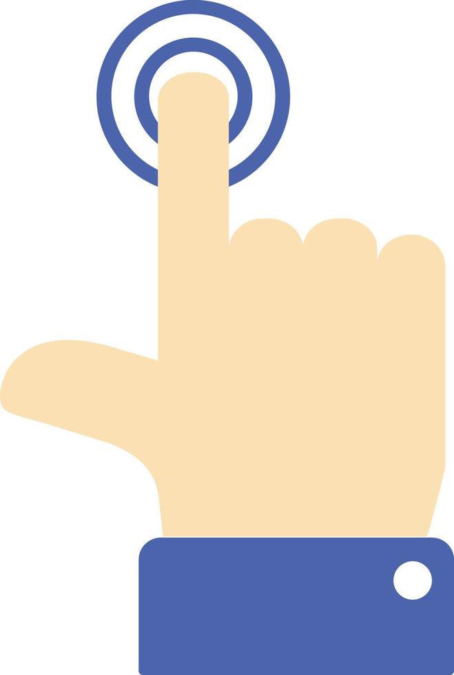 hand klik aanwijzer cursor vinger vector