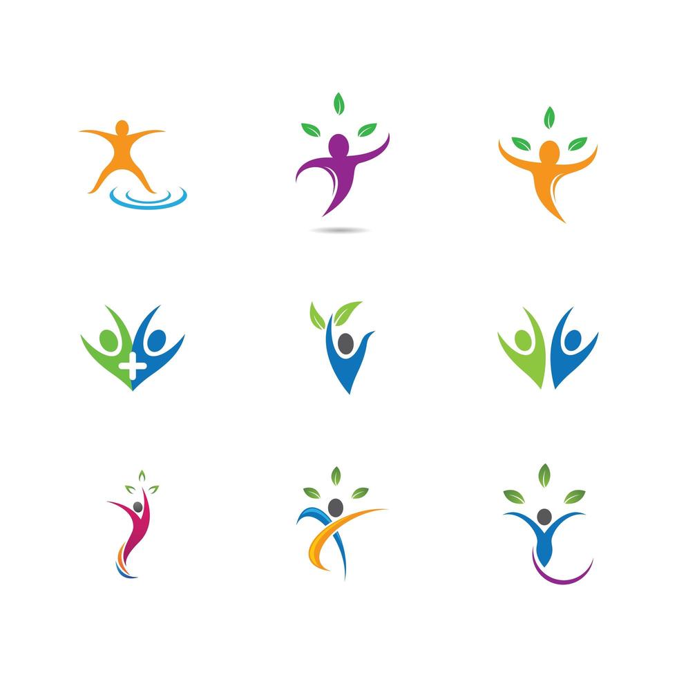 wellness symboolset vector