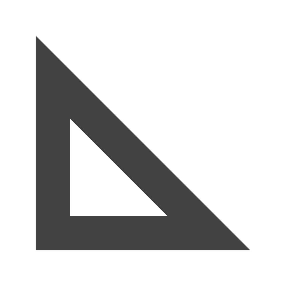vierkant glyph zwart pictogram instellen vector