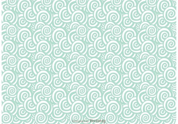 Abstracte Swirly Patroon Vector