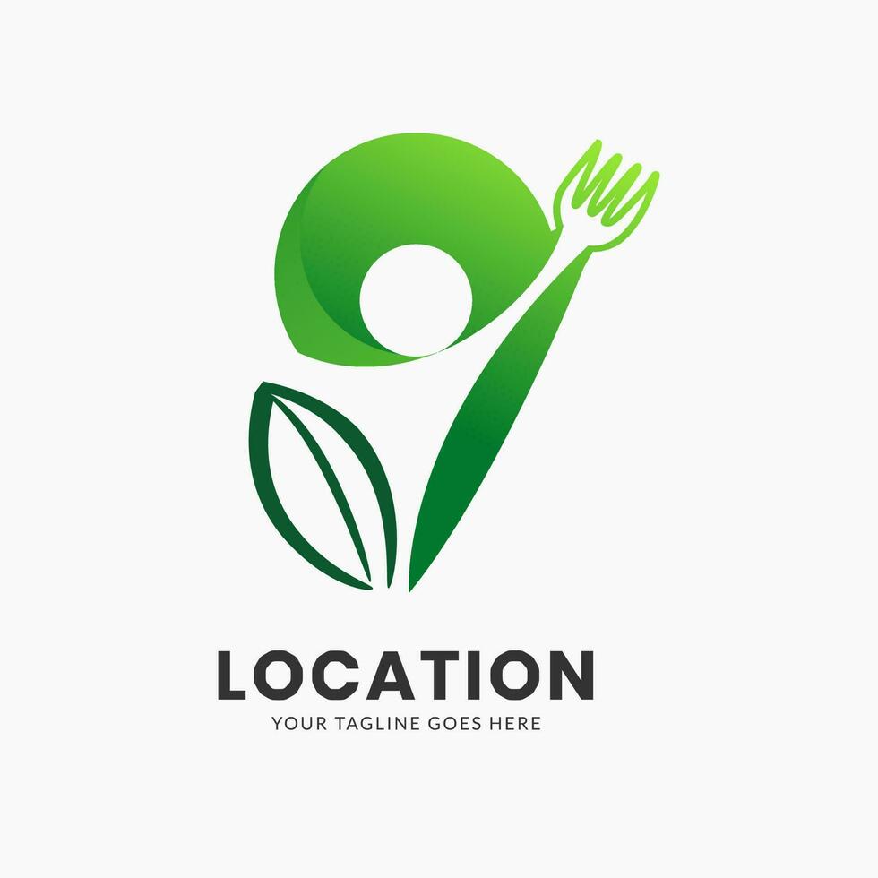 creatieve locatiekaart logo pictogramsjabloon vector