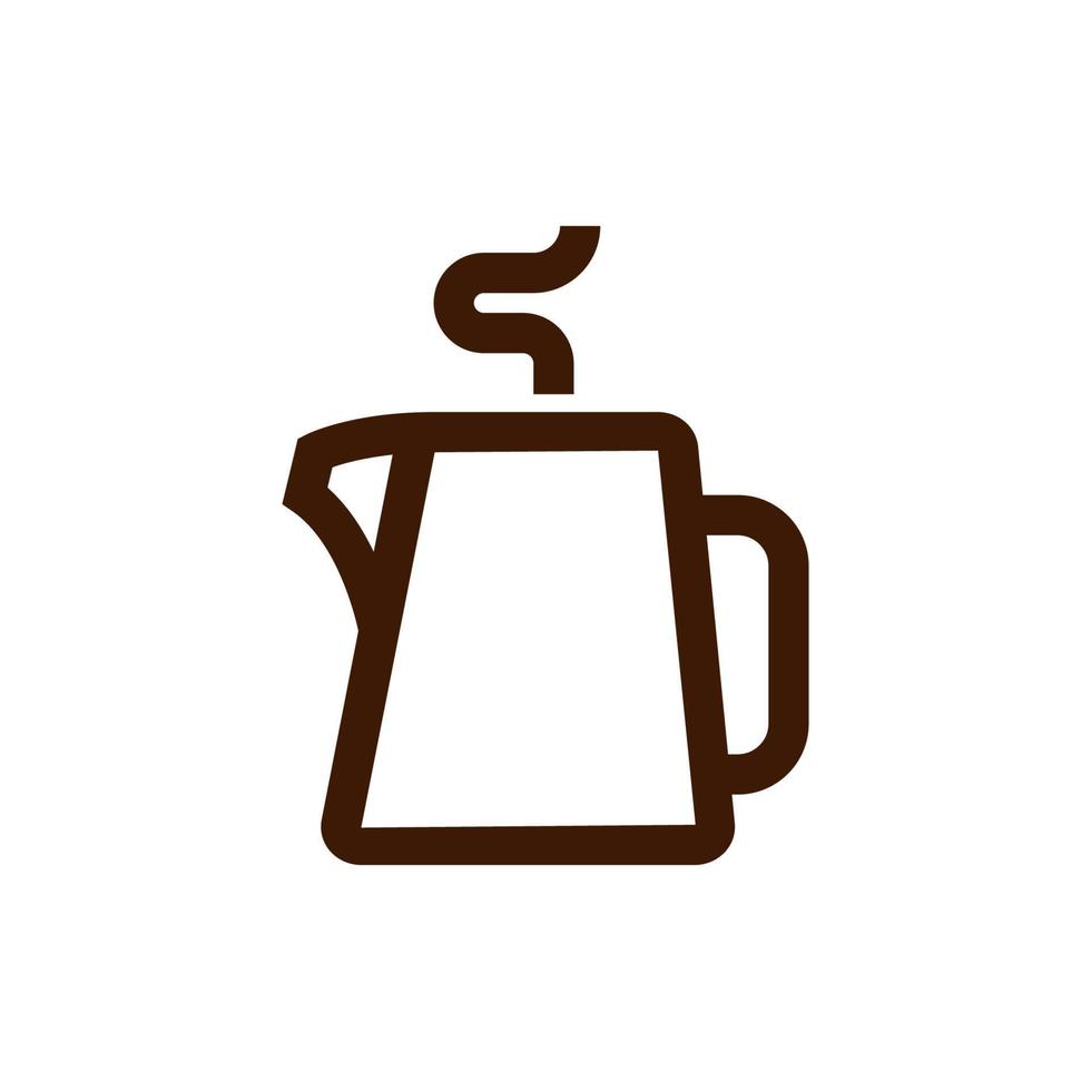 koffie pictogram of symbool ontwerpsjabloon vector