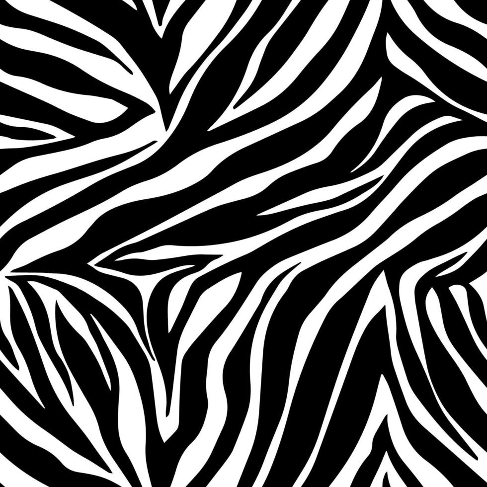 vector dierenprint. zebra sieraad. naadloos patroon