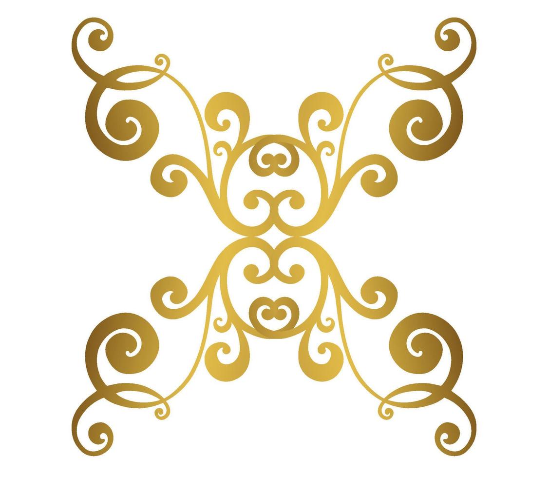 vector damast vintage barokke scroll ornament swirl. Victoriaanse monogram heraldische schild swirl.retro bloemen blad patroon grens gebladerte antieke acanthus kalligrafie gegraveerde tatoeage. tegel decor element