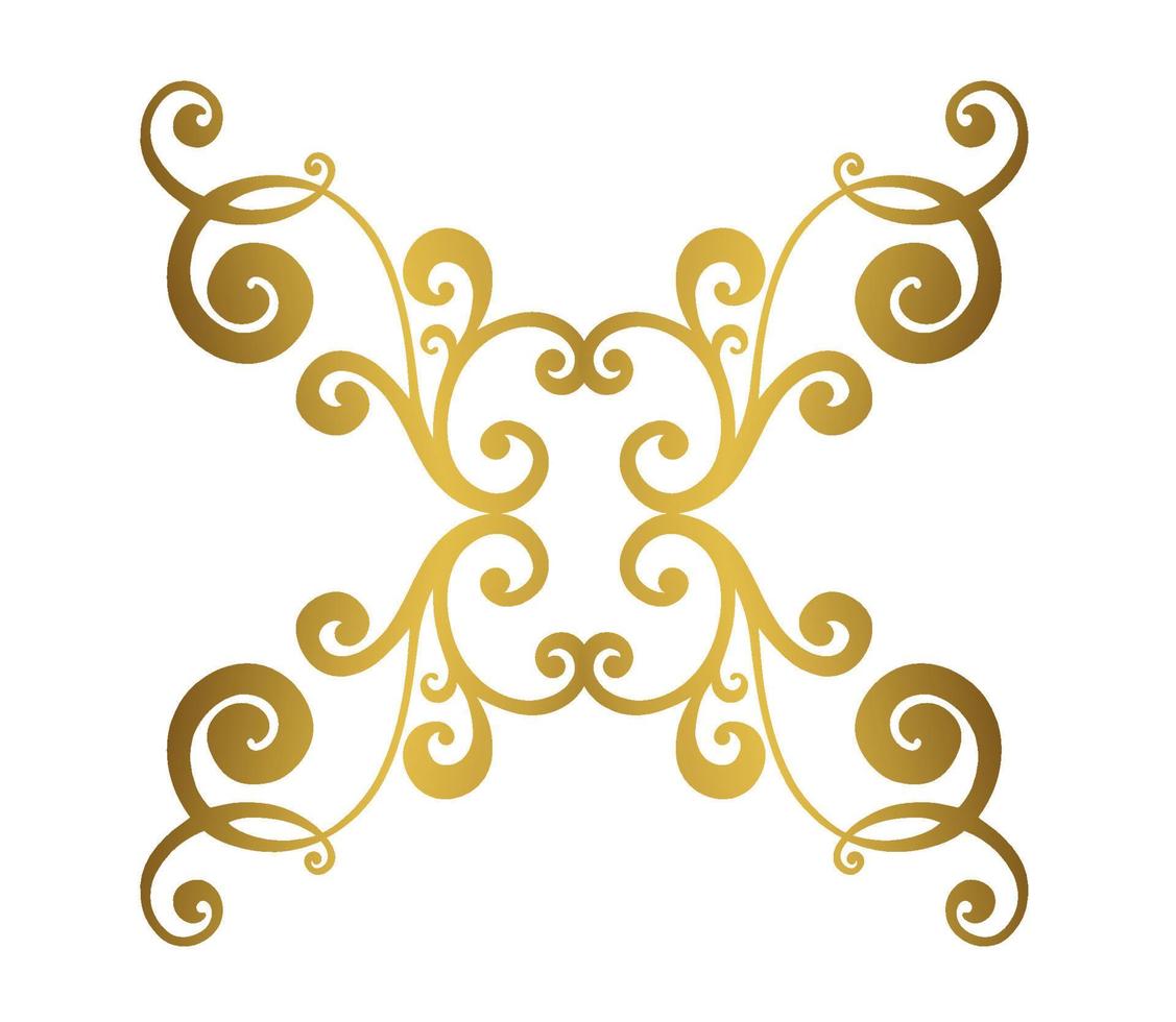 vector damast vintage barokke scroll ornament swirl. Victoriaanse monogram heraldische schild swirl.retro bloemen blad patroon grens gebladerte antieke acanthus kalligrafie gegraveerde tatoeage. tegel decor element