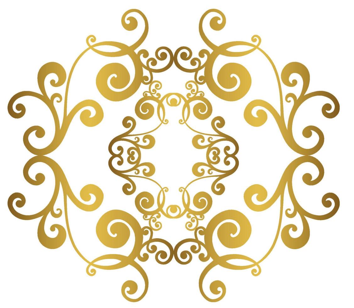 vector damast vintage barokke scroll ornament swirl. Victoriaanse monogram heraldische schild swirl.retro bloemen blad patroon grens gebladerte antieke acanthus kalligrafie gegraveerde tatoeage. tegel decor element