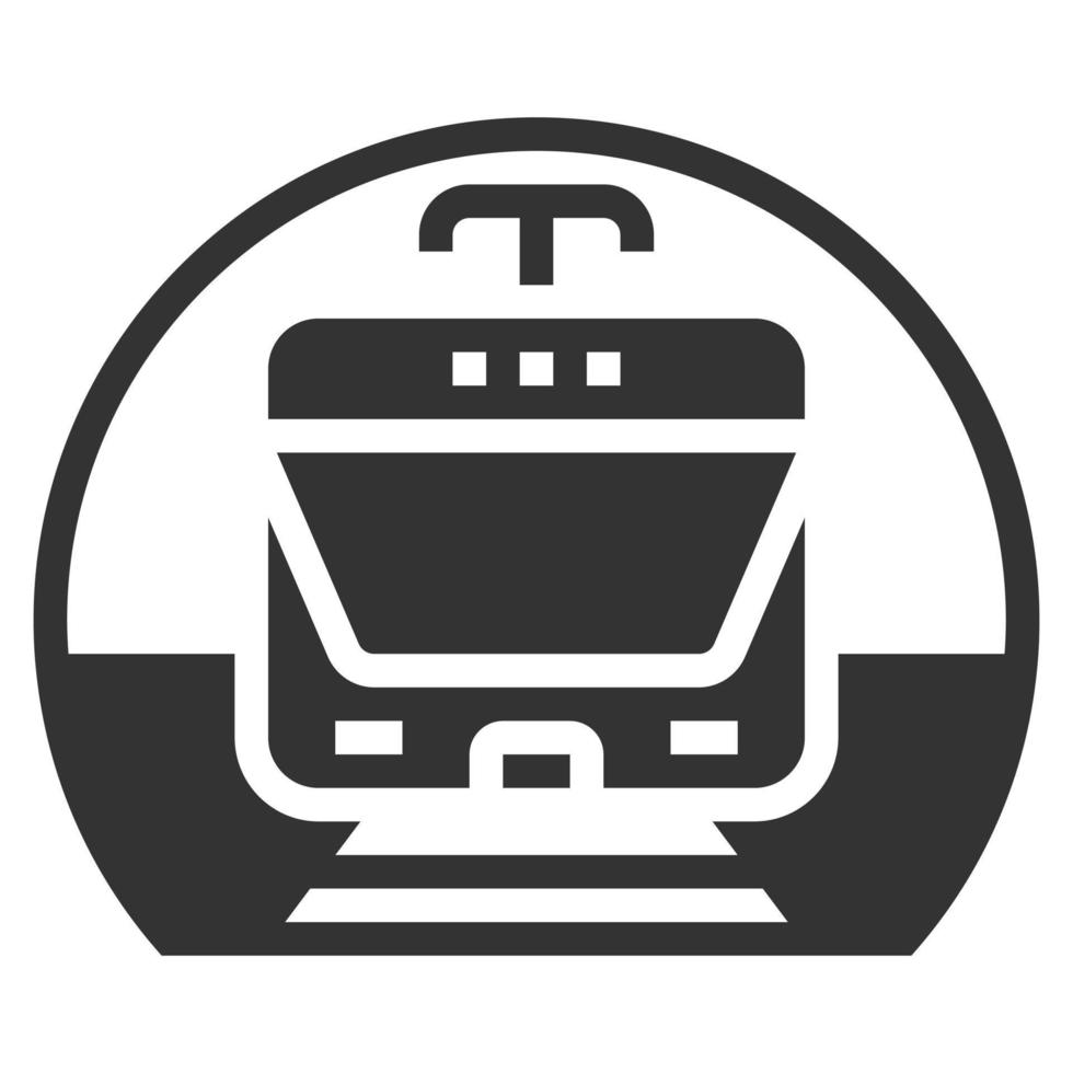 metro pictogram vector symbool eenvoudig ontwerp voor gebruik in afbeeldingen webrapport logo infographics