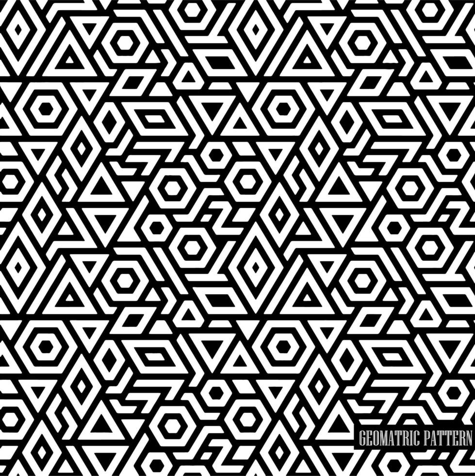 naadloze geometrische vector patroon achtergrond