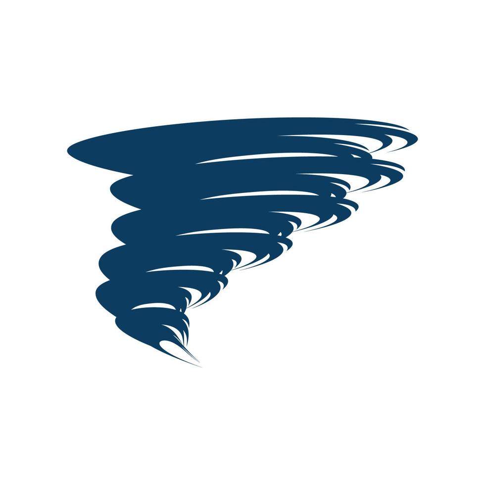 tornado twister logo pictogram ontwerp vector