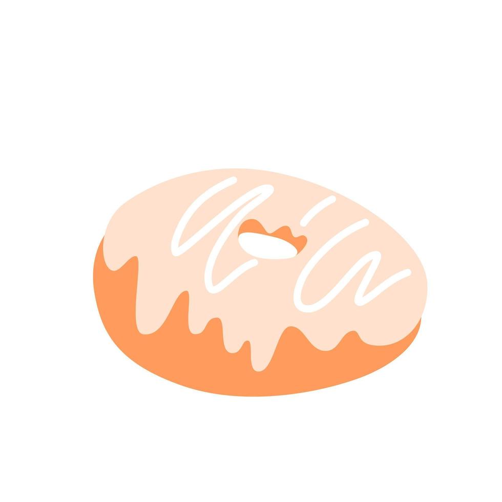 donut vector hand getekende illustratie.