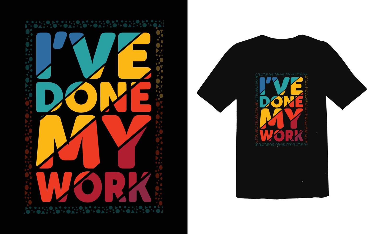 typografie t-shirt ontwerp vector