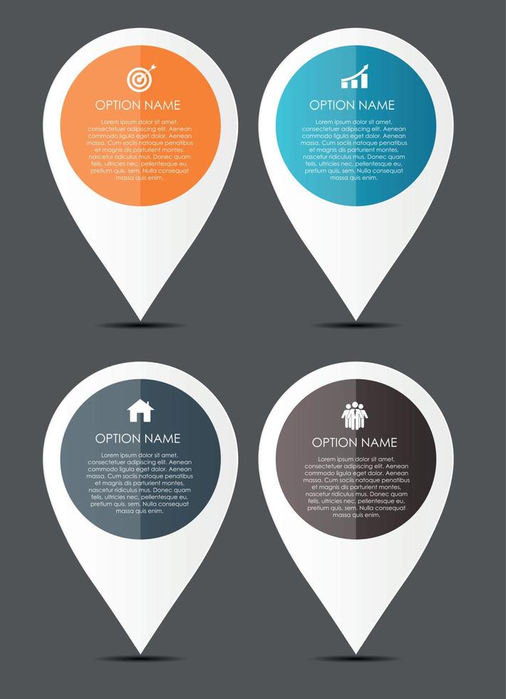 infographic ontwerpelementen voor uw zakelijke vectorillustratie. vector