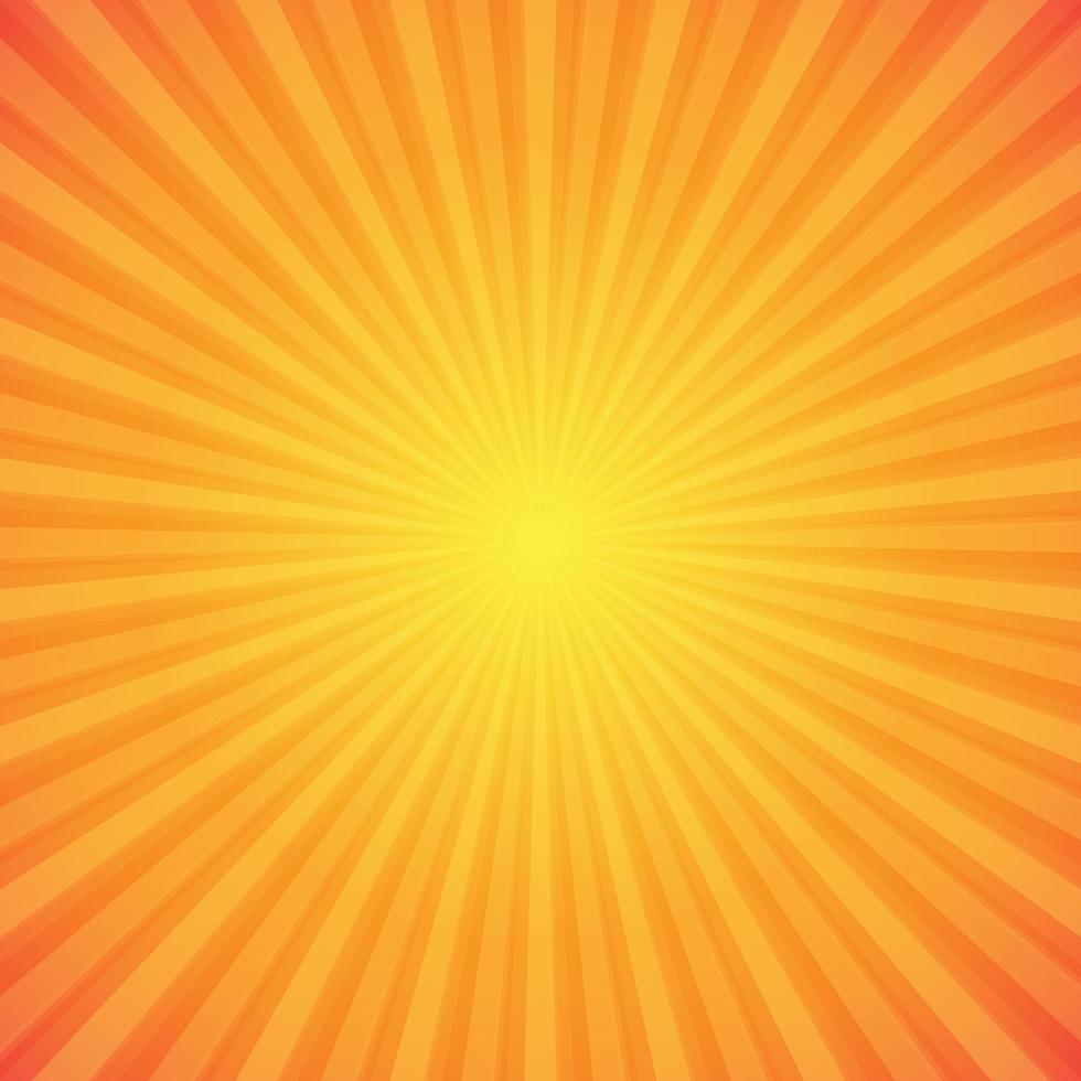 starburst achtergrond met lichtstralen vector