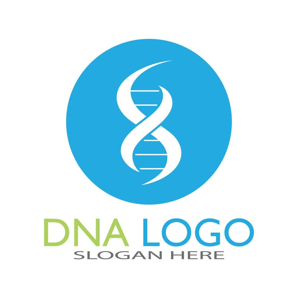 dna vector logo ontwerp template.modern medische logotype.laboratory wetenschap pictogram symbol.colorful farmacologie teken-vector