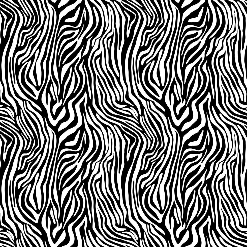 vector dierenprint. zebra sieraad. naadloos patroon