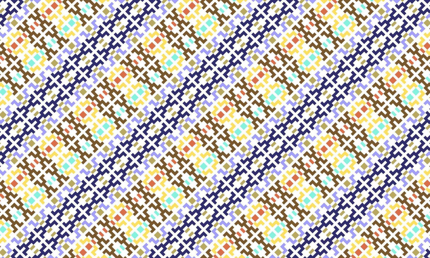 achtergrond patroon abstract etnisch modern plaid vector