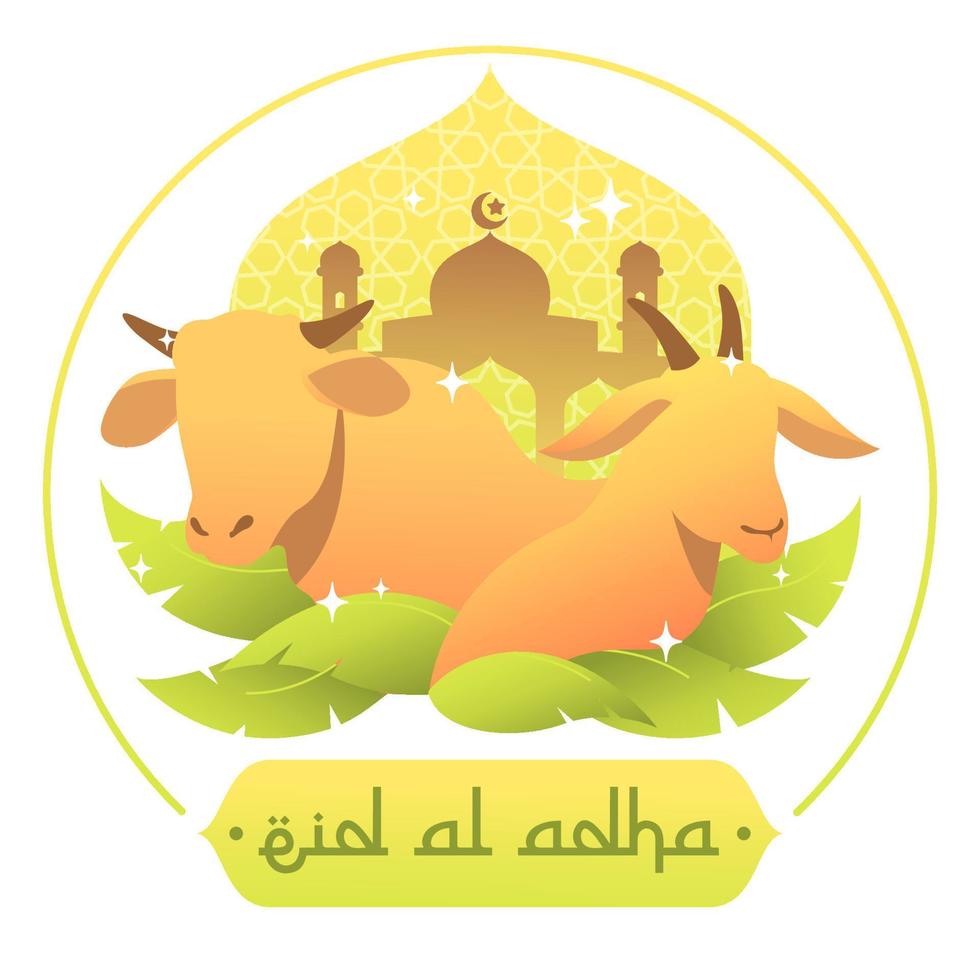 eid al adha illustratie vector