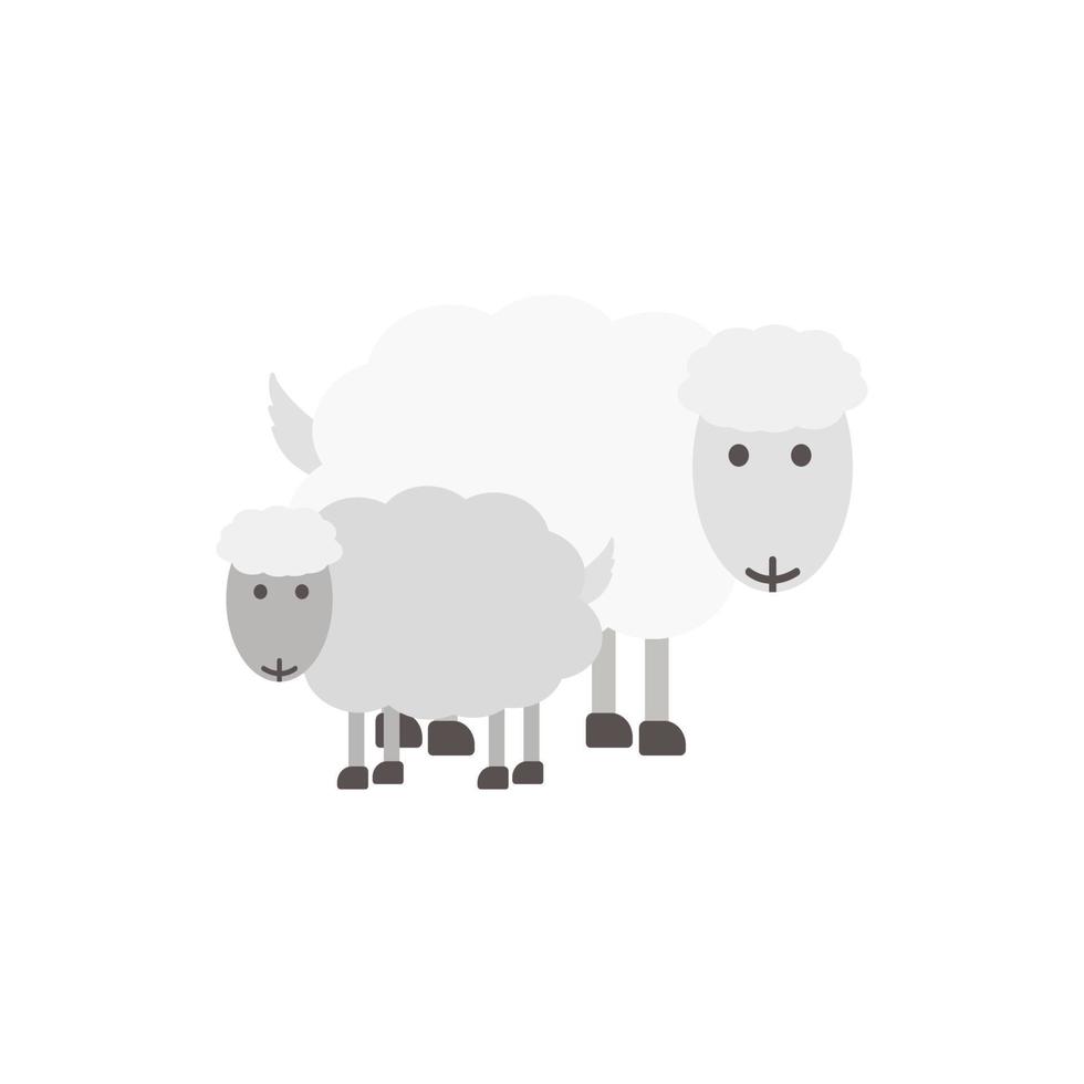 schapen vector element illustratie ontwerp