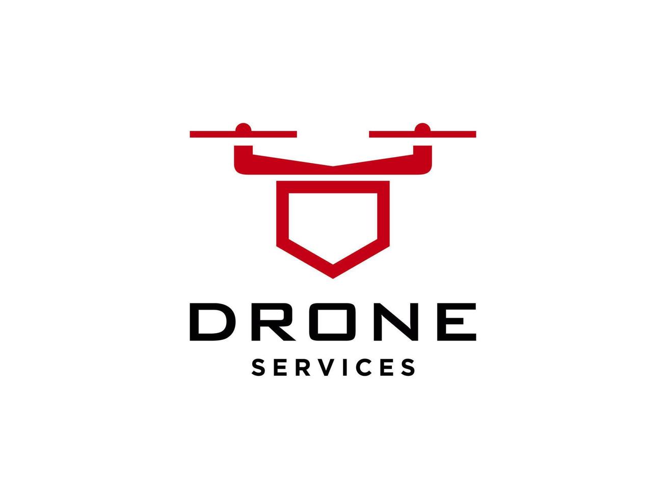 letter o drone logo vector sjabloonpictogram. fotografie drone-vector. quad copter vector pictogram