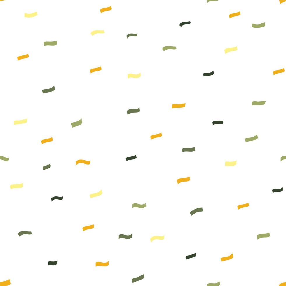 naadloze patroon, abstracte vallende confetti geïsoleerd op een witte achtergrond, vectorillustratie vector