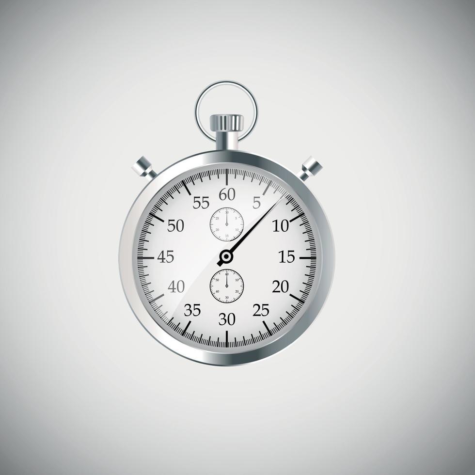 stopwatch hout applicatie iconen vector illustratie