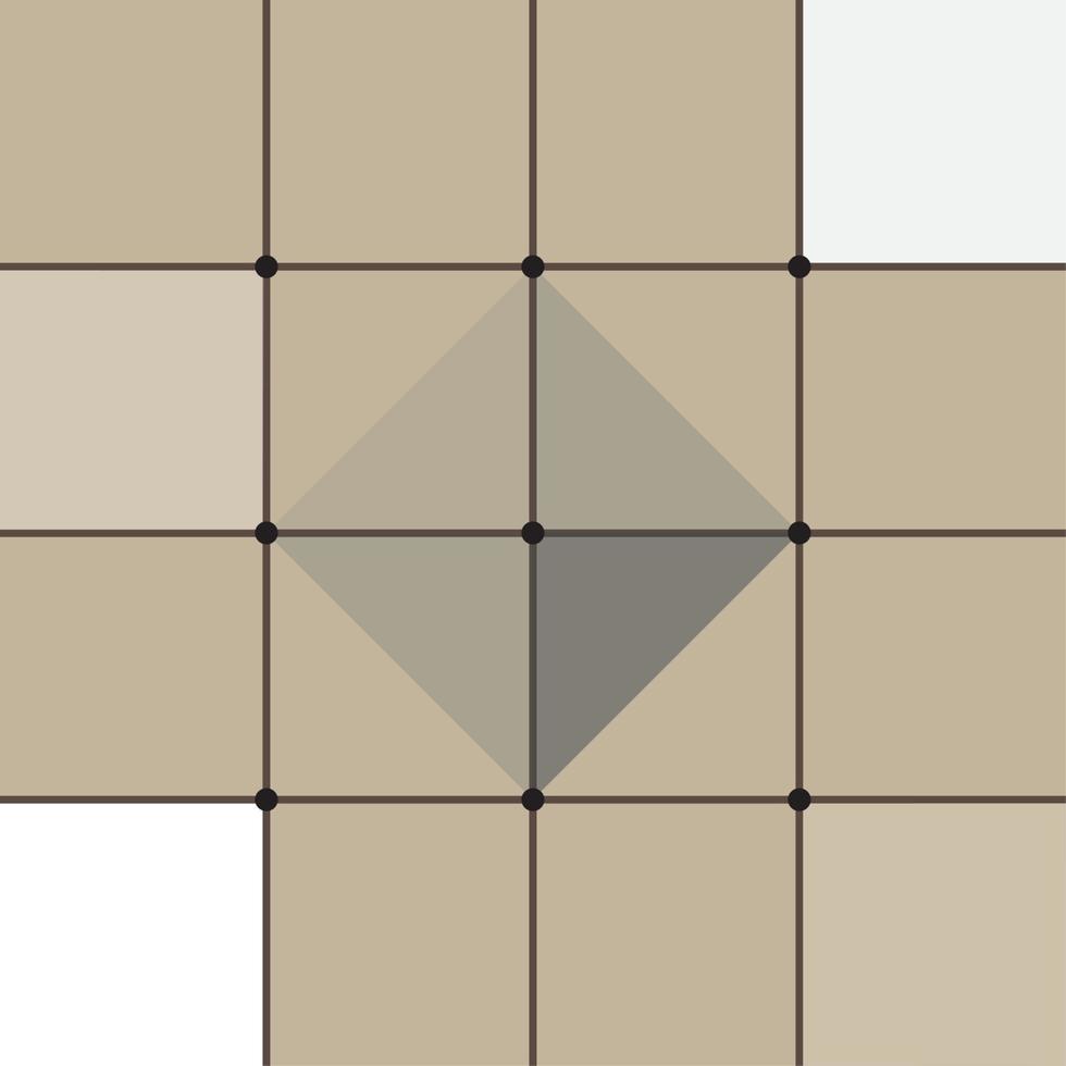 3-dimensionaal schaakthema stofmotief vector