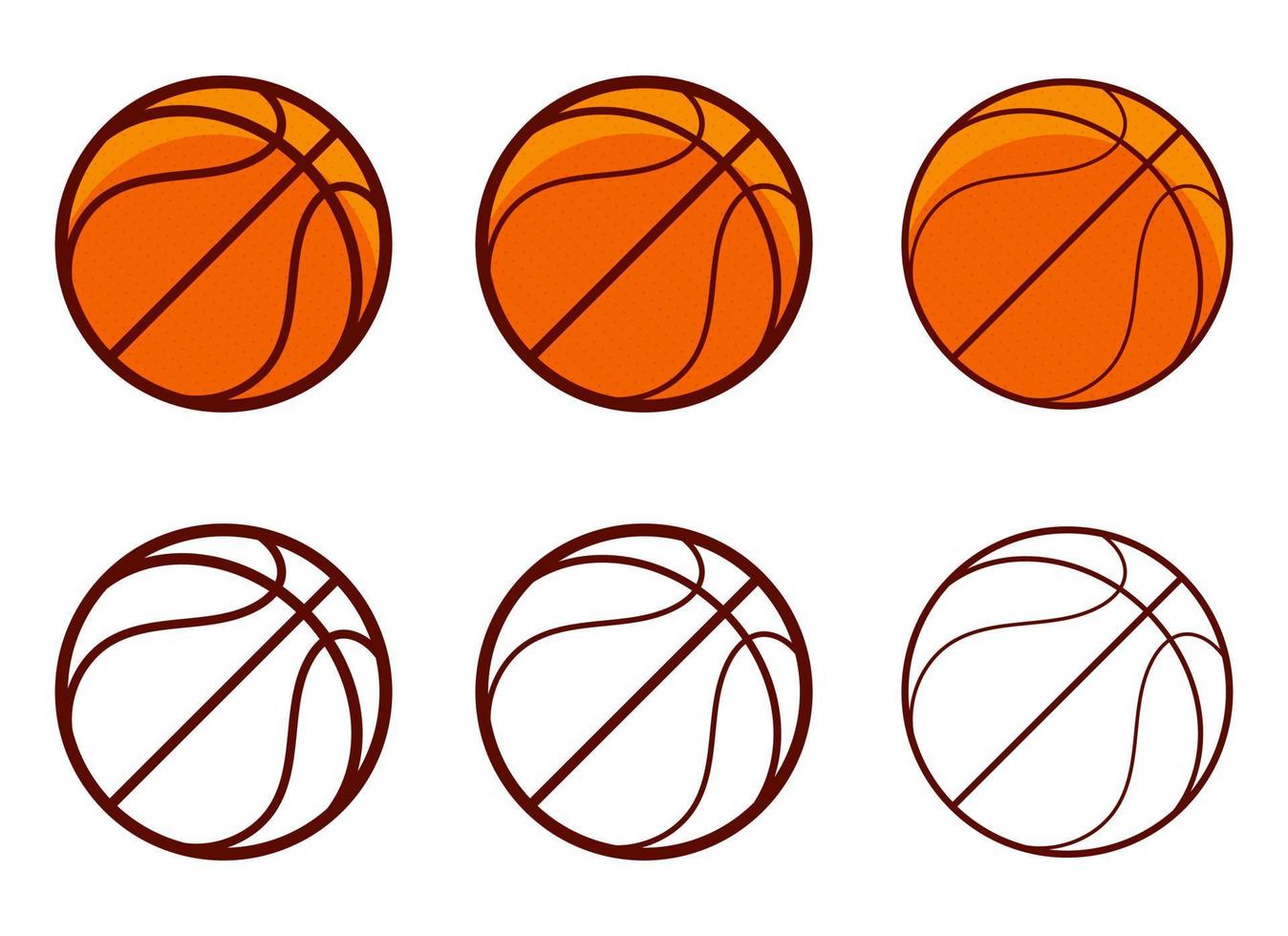 basketbal vector ontwerp illustratie geïsoleerd op een witte achtergrond