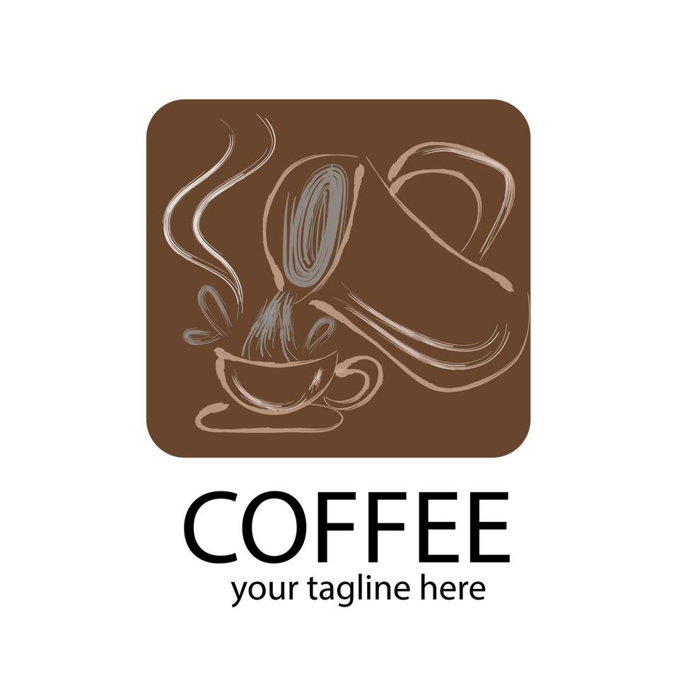 koffiepauze logo vector