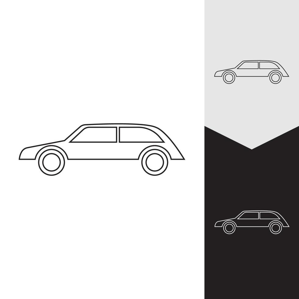 auto vector illustratie pictogram ontwerp