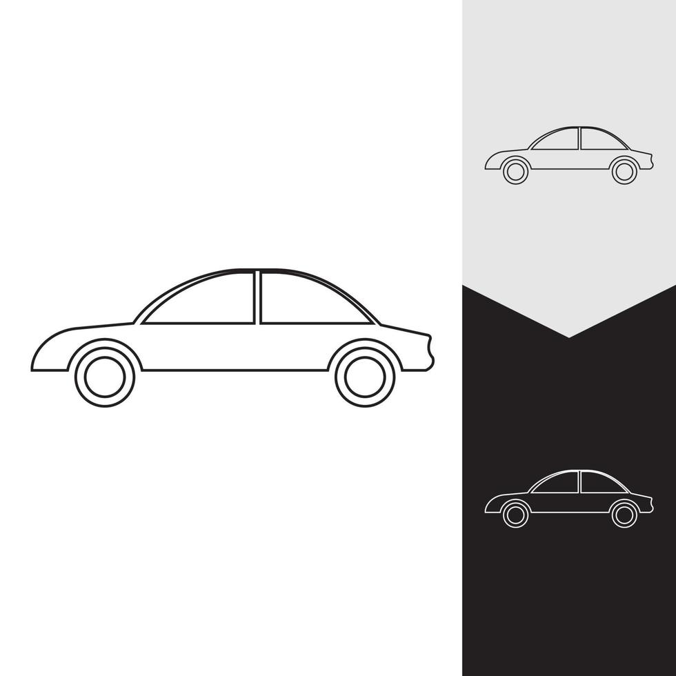 auto vector illustratie pictogram ontwerp