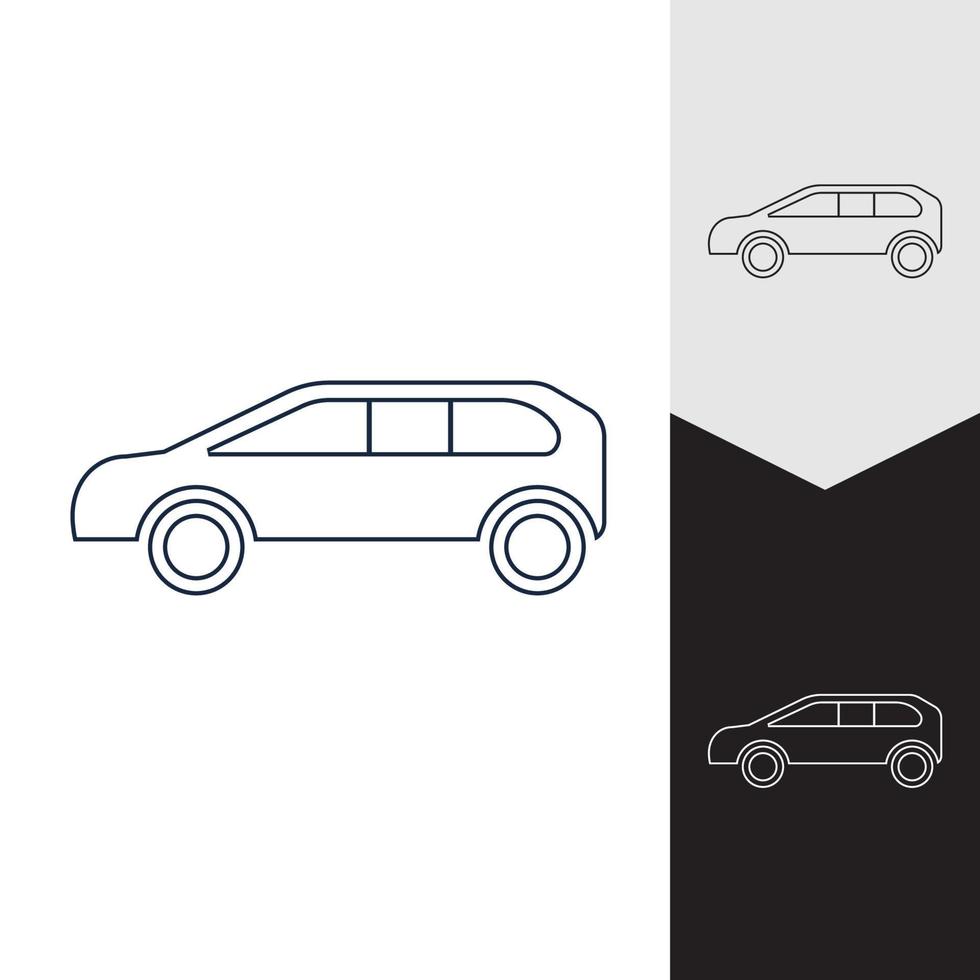 auto vector illustratie pictogram ontwerp