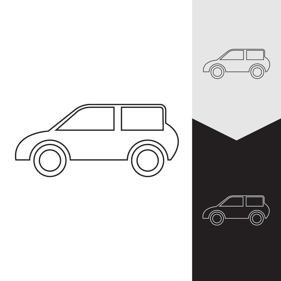 auto vector illustratie pictogram ontwerp