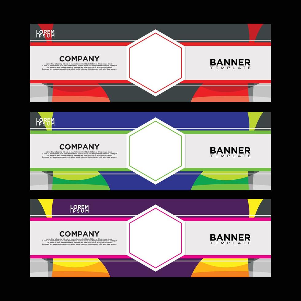 abstracte geometrische achtergrond voor bannerontwerpsjabloon vector