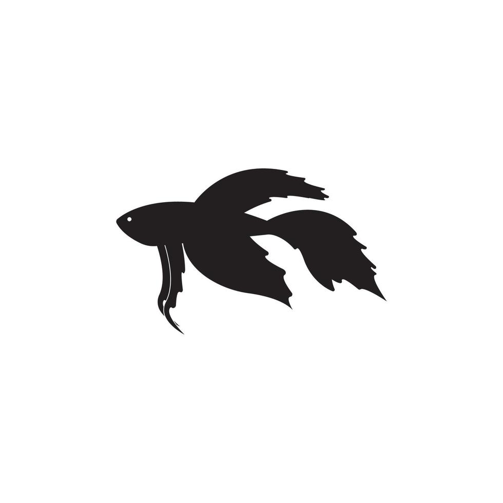 betta vis vector silhouet