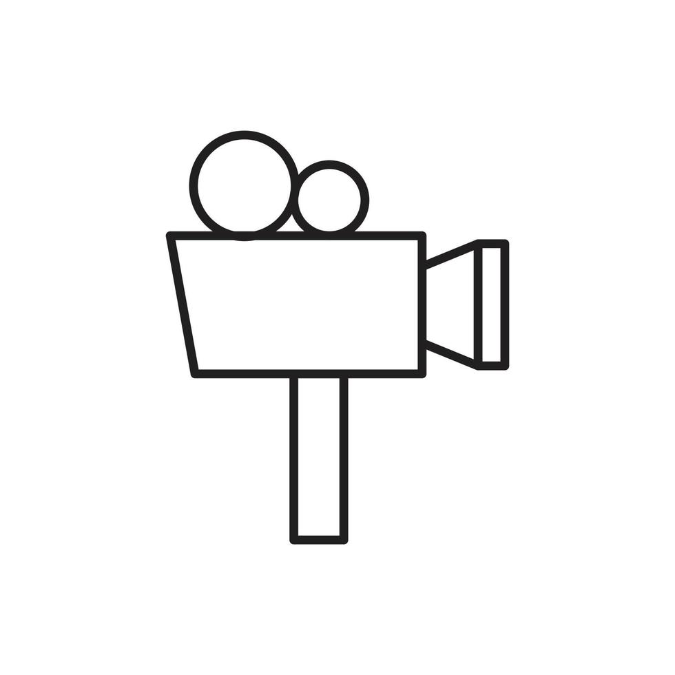 filmapparatuur recorder vector voor website symbool pictogram presentatie