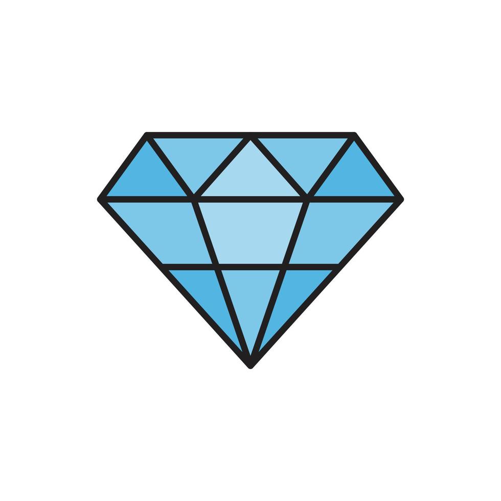 diamant vector voor website symbool pictogram presentatie