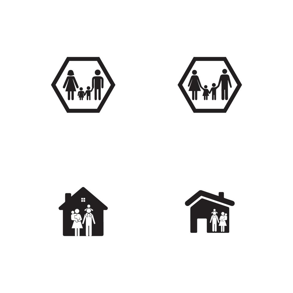 familie pictogram vector