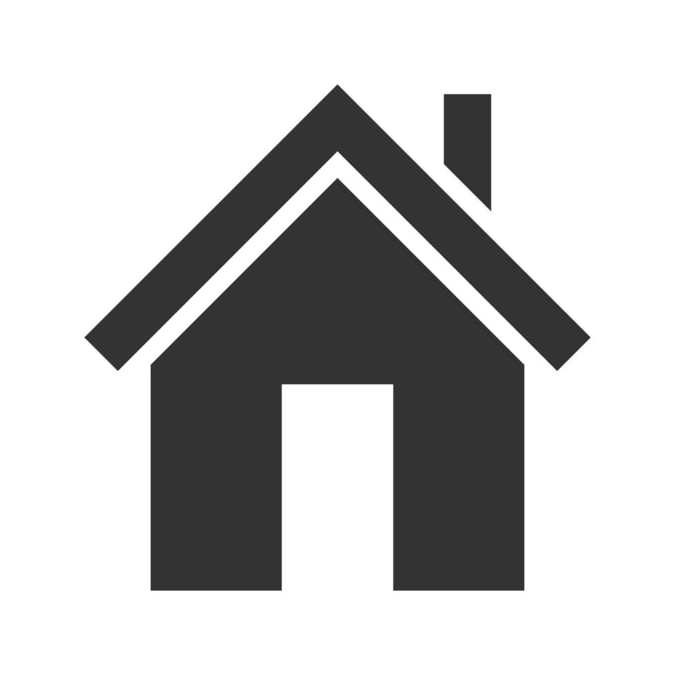 huis pictogram vectorillustratie op lege achtergrond. eps 10 vector