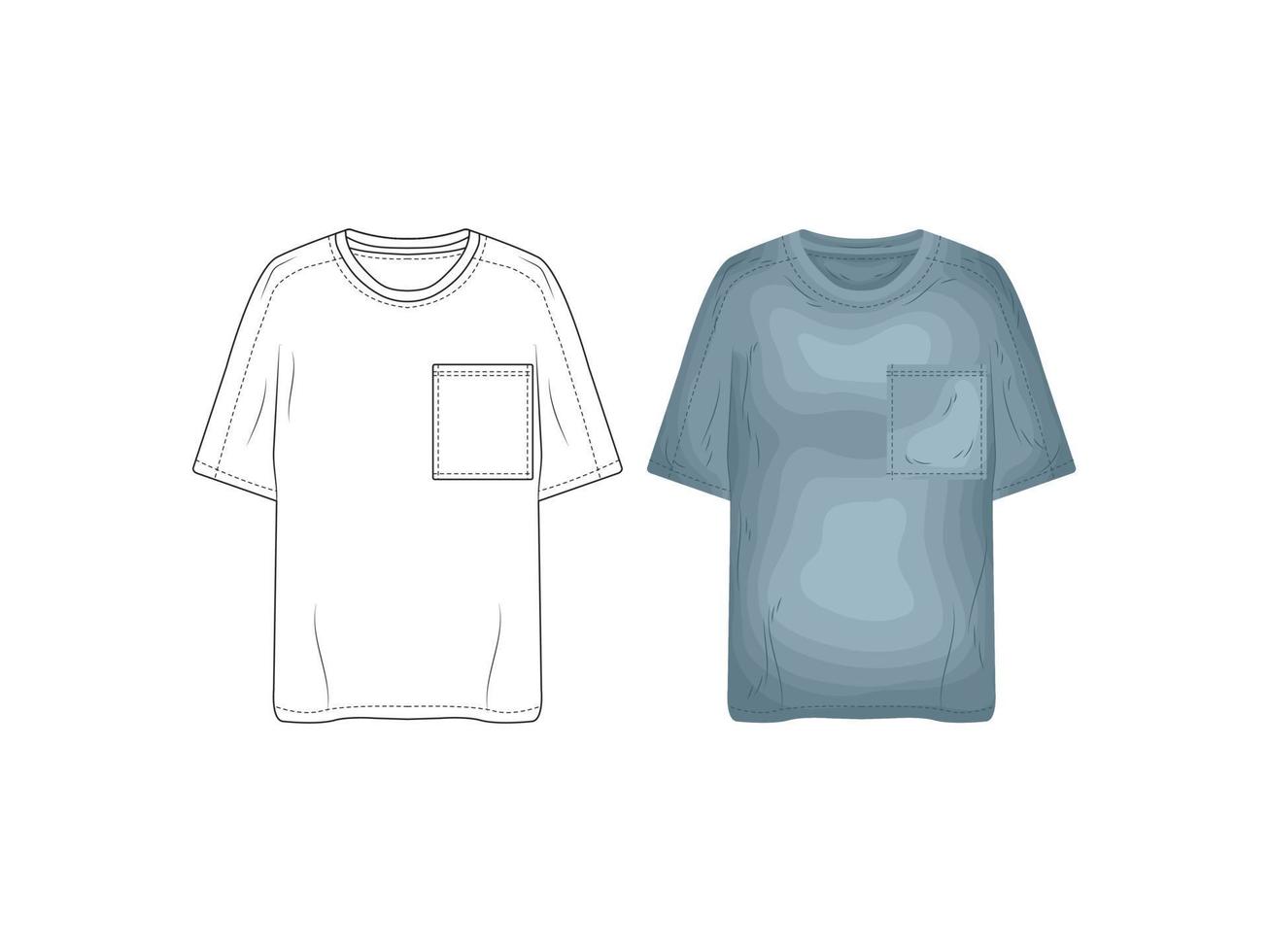 mode product catalogus uniformen mockup schets vector illustratie kleding silhouet