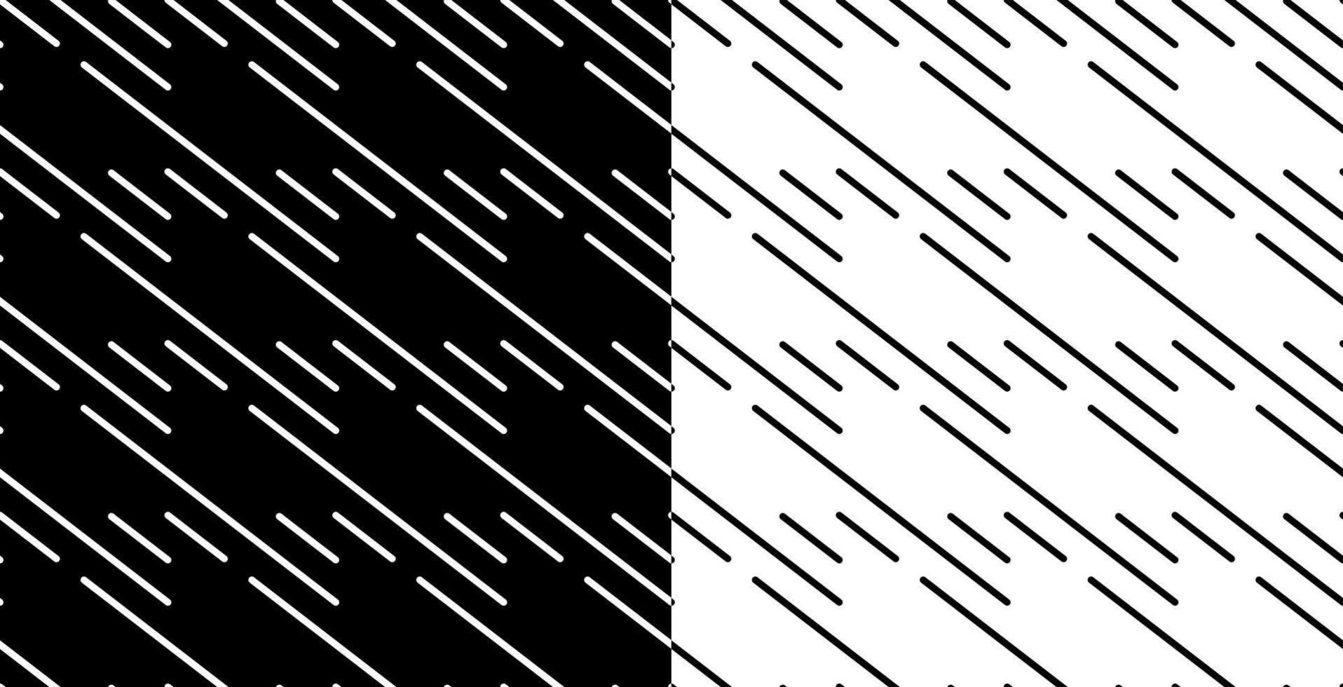abstract geometrische naadloze minimale lijnen zwart-wit patroon textuur background vector