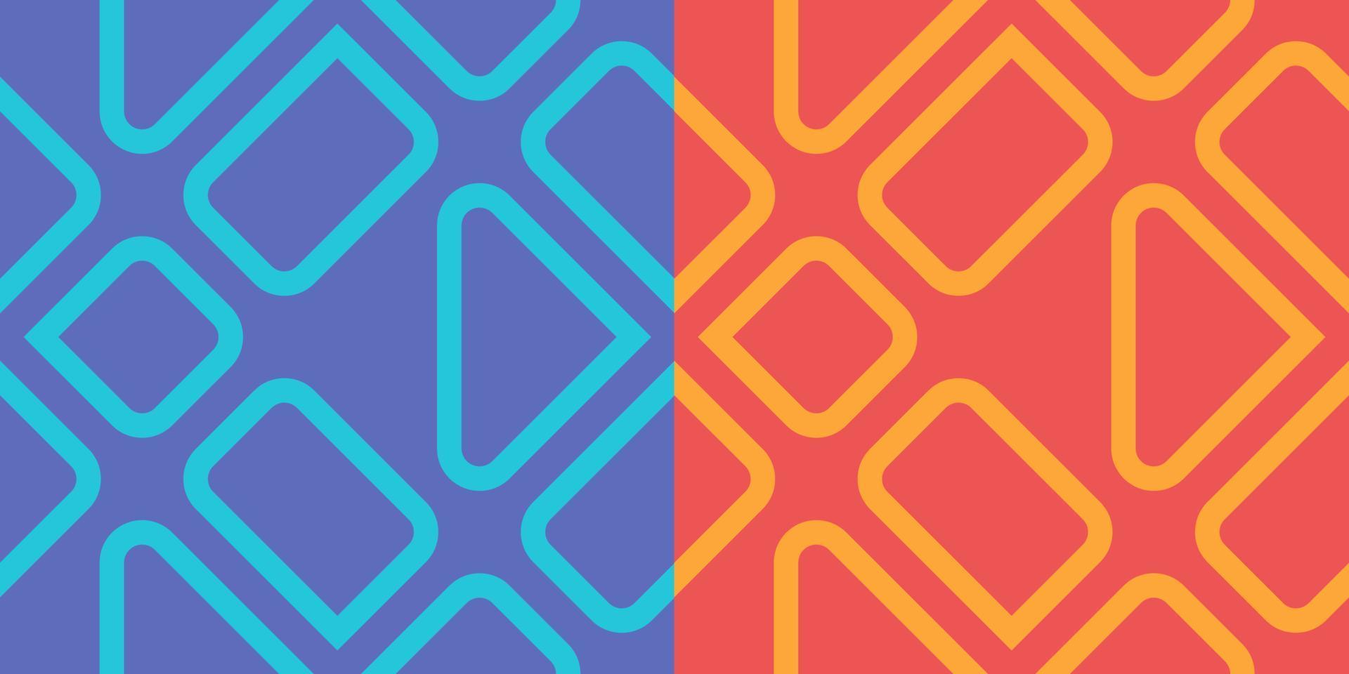 abstract geometrisch naadloos minimaal lijnen kleurrijk patroon textuur achtergrond vector