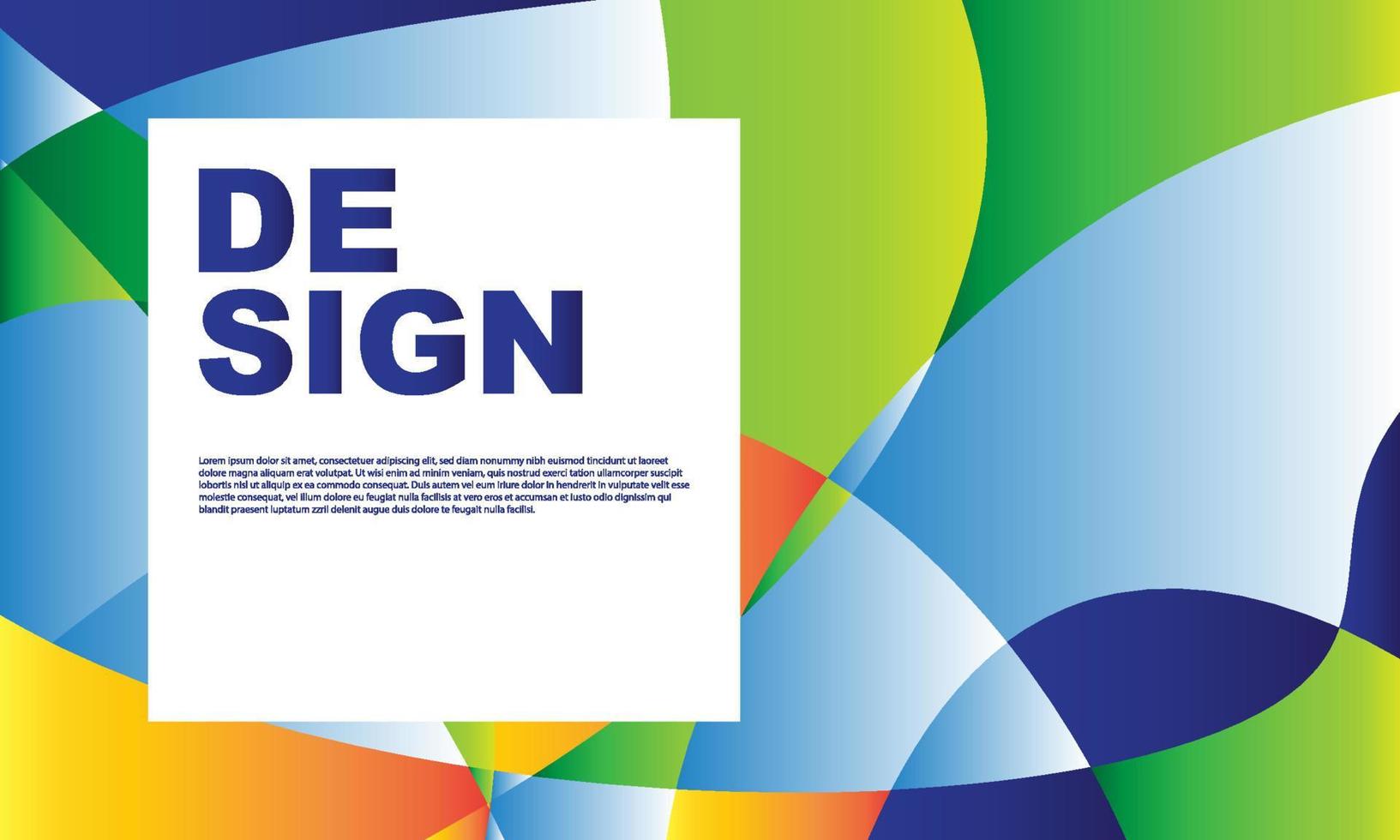 abstracte kleurrijke vloeibare en bochtige geometrische achtergrond voor banner. vector
