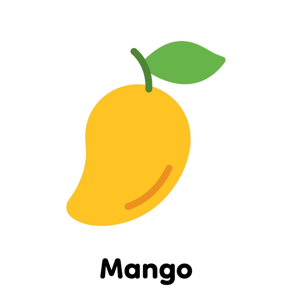 mango-pictogram. vector